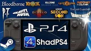 15+ PS4 Games Tested On Steam Deck Performance: ShadPS4 Emulation Showcase