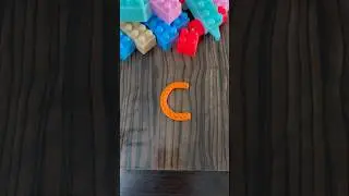 C#alphabetC#clayart#ytshorts#trending#viral#shortvideo#art