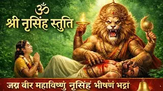 ॐ श्री नृसिंह स्तुति | Ugram Veeram Mahavishnum | Powerful Narasimha Mantra | Bhakti Stotra