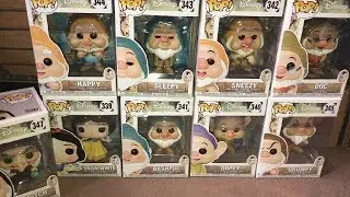 Unboxing the whole Funko Pop set of Snow White and the 7 Dwarves with the Witch