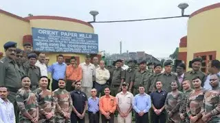 Orient Paper Mills celebrated 77th Independence Day with enjoyment and enthusiasm.