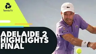 Roberto Bautista Agut vs Soonwoo Kwon For The Title | 2023 Adelaide 2 Final Highlights