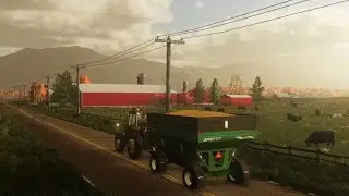 Corn Harvest | Midwest Horizon | FS22 Realistic Gameplay