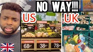 UK vs USA Grocery Prices - I CANNOT BELIEVE How Different They Are!
