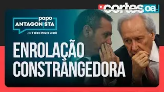 O bate-cabe&ccedil;a de Lewandowski com o diretor da PF