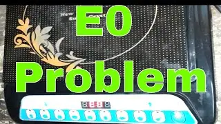 Simple E0 problem solution of induction cooktop | how to Repair Induction Cooktop?