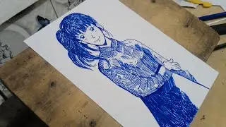 Easy Anime Drawing for Absolute Beginners (Timelapse)