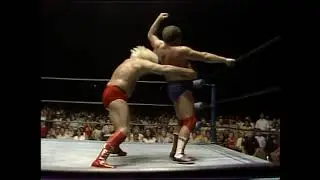 NWA 1983 07 09 83 Mid Atlantic Championship Wrestling Ric Flair vs Harley Race NWA Champ  Charlotte