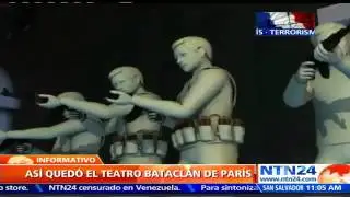 Primeras im&aacute;genes| As&iacute; qued&oacute; el teatro Bataclan tras los atentados en Par&iacute;s