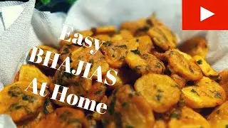How to Make Bhajias at home with Gram Flour