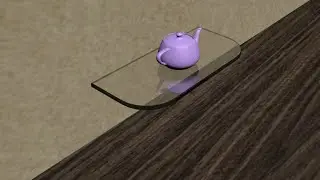 Моделирование стеклянной полки в 3DS Max 2016. Гостиная (Урок №6)