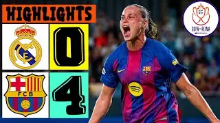EL CL&Aacute;SICO: Real Madrid vs Barcelona 0-4 | Cuartos de Final | Copa de la Reina 2026