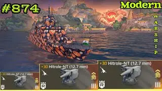 Modern warships gameplay/ Hitrole-NT /@pingloveryt #games #warship #battleship 🎮🛥️🛳️🚢