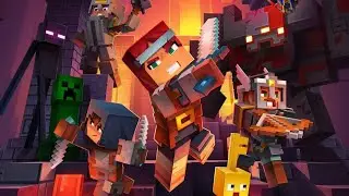 Minecraft dungeons (fan made) gameplay and download 📱
