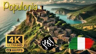 🏛️ Populonia Walking Tour | Ancient Etruscan City by the Sea 🇮🇹🌊✨