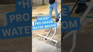 Have You Seen A Water Broom This Big?