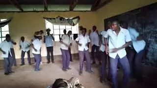 St Matthews gekendo junior secondary practicing a gusii traditional folksong