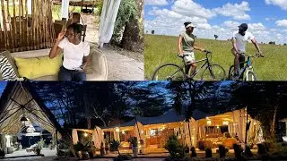 HIDDEN GEM 30 MINS FROM NAIROBI  EXPERIENCED A BIKE SAFARI AMONG GIRAFFES, ACACIA SWARA LODGE