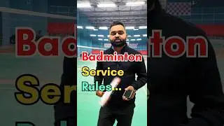 Badminton service rules #badmintoncoach #badminton #badmintonlovers #badmintonrules