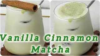 Вкусный матча с ванилью и корицей: заряд бодрости на утро!