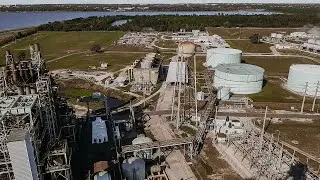 McIntosh Power Plant Stack and SCR Implosion