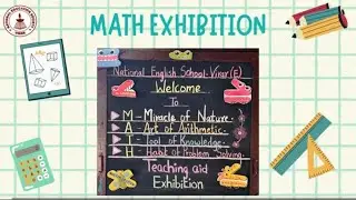 Math Exhibition 2024 for Stds. I to VIII - National English School - SSC Virar East