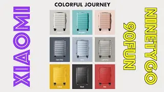 Чемодан Xiaomi Ninetygo 90Fun для путешествий