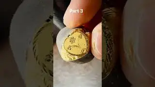 Gold ladies ring cutting heart ❤️safe design 🧐🔥#viral