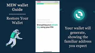 MEW wallet 101 - Reset & Restore