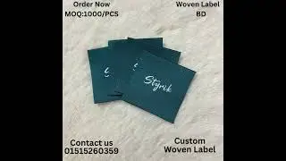 Custom Woven Labels for Clothing | Woven Label | Paper Tag Design | Manufacturing & Printing Guide.