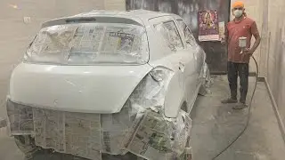 My Swift’s Painting Work Completed | Modified Maruti Swift | Musafir’s Swift | Musafir Aka Joshi