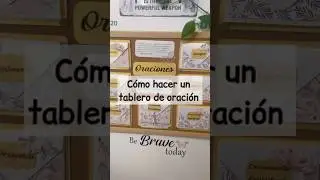 Tablero de oraci&oacute;n  #prayerboard #tablerodeoracion