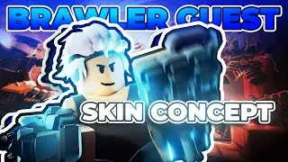 I made a BRAWLER guest skin concept!! | Roblox Forsaken Skin Concept