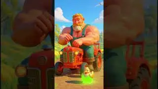 &ldquo;Giant Snake Aur Golden Murgi Ki Kahani | Magical Farmer Story | AI Animated Hindi Cartoon&rdquo;
