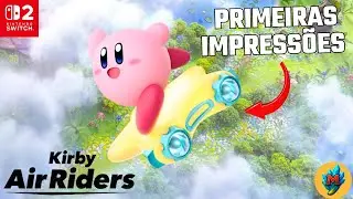 Primeiras Impress&otilde;es e TUDO sobre Kirby Air Riders!