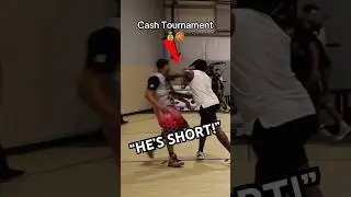 &ldquo;He&rsquo;s Short!&rdquo;🗣 #basketballchallenge #trashtalkers #marthreenez #basketballtournament #basketball