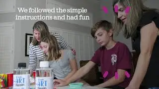 How to make Back to School resin art - Webinar