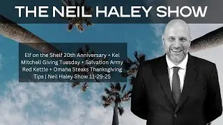 Elf on the Shelf 20th Anniversary + Kel Mitchell Giving Tuesday + Salvation Army Red Kettle