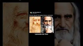 Famous figures of history created via AI tools
