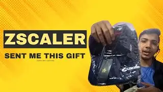 Zscaler Sent Me This Gift | Zscaler Onboarding Welcome Kit Unboxing