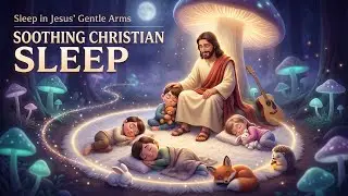 Soothing Christian Sleep Music for Babies 🌙 | Sleep in Jesus’ Gentle Arms | Peaceful Night Worship