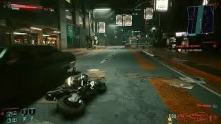 Haunted Curb and Invisible Car in Cyberpunk 2077 [Patched 1.2]