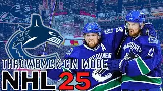 Rebuilding the 2013-14 Vancouver Canucks in NHL 25