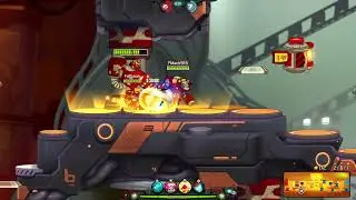 Awesomenauts Ps4 Top Players Battle! Orlzilla AWOL-_-ONE & ThatOneGecko vs Fatsaak PMack LordJiampa