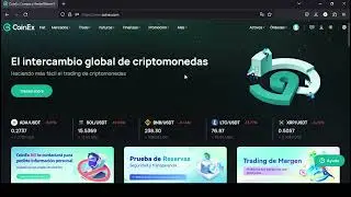 Como usar la cuenta financiera en Coinex