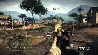 Battlefield: Bad Company 2 Vietnam gameplay - Phu Bai Valley