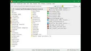 quick search for filenames