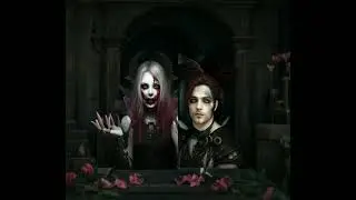 Anime ai art duet Steel Soul Workroom Horror Grim Gloom tiktok trend