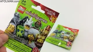LEGO CMF Series 13 minifig Mystery Pack opening! AFOL MAN