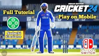 Cricket 24 Setup on Sudachi Emulator Android | How to play Cricket 24 on Android Mobile